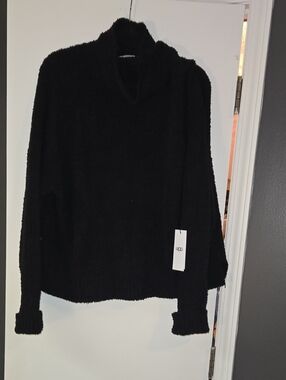 UGG Black Cozy Turtleneck Pullover Sweater